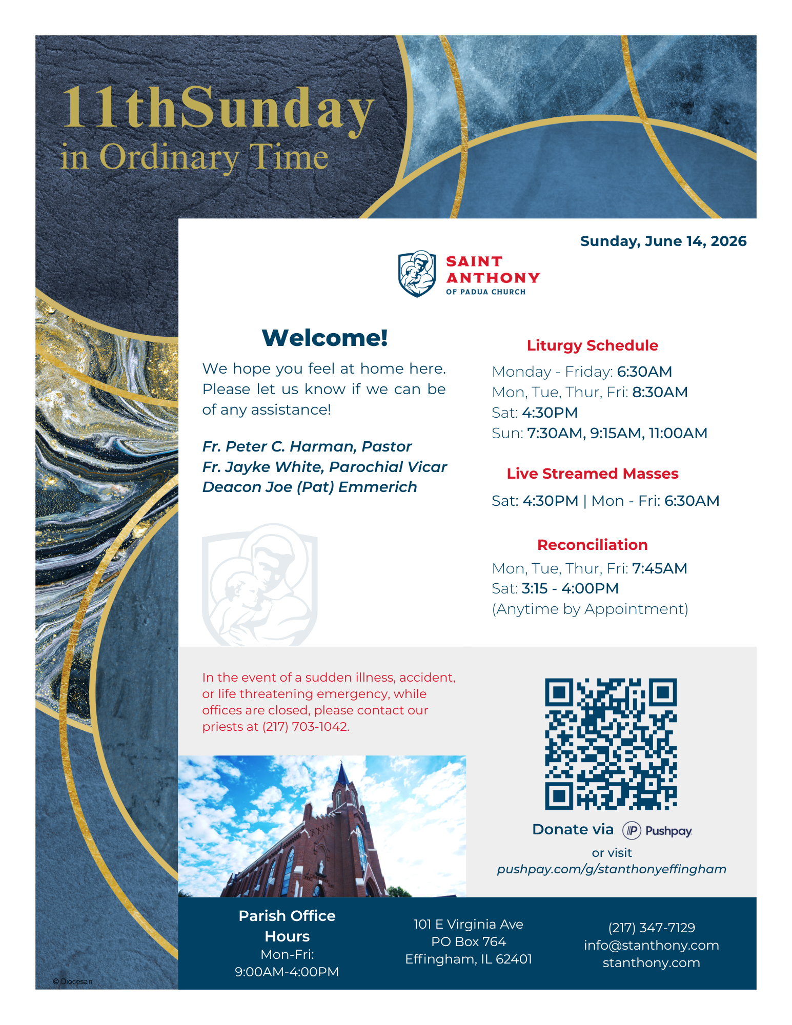 Latest Church Bulletin